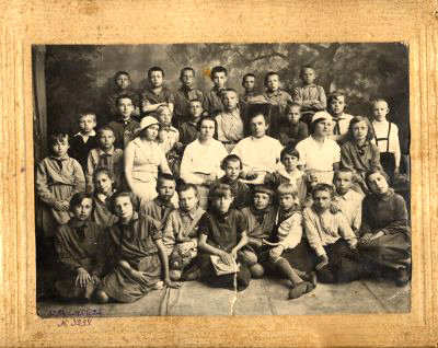Учащиеся и учителя школы 7 в Муроме 1932 г. в Муромском районе Владимирской области фото vgv
