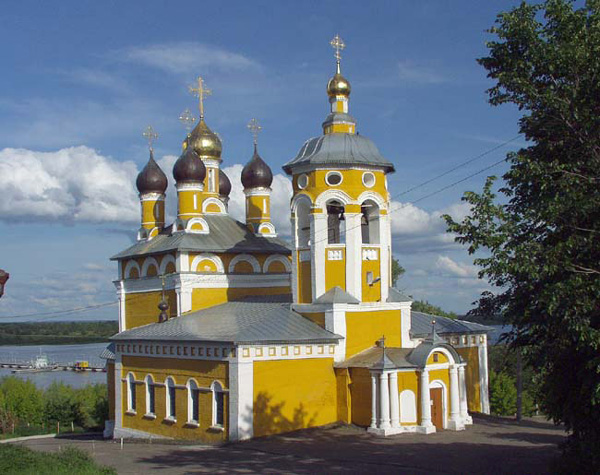 Церковь Николы Набережного 1700-1717 гг. в Муромском районе Владимирской области фото vgv