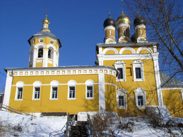 Церковь Николы Набережного 1700-1717 гг. в Муромском районе Владимирской области фото vgv