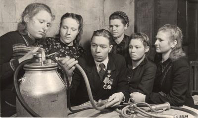 Сельский клуб села Панфилова 1950 г. в Муромском районе Владимирской области фото vgv