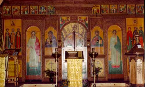 храм в честь святых ЖЕН-МИРОНОСИЦ 2003 год в Петушинском районе Владимирской области фото vgv