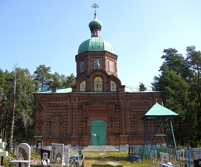 кладбище в урочище Спас-Железино в Селивановском районе Владимирской области фото vgv