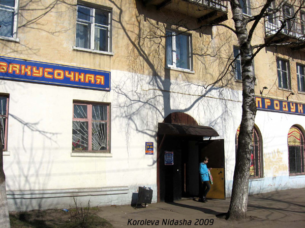 магазин Продукты на Димитрова 17 в Собинском районе Владимирской области фото vgv