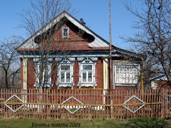 деревянные резные наличники Русские узоры в Собинском районе Владимирской области фото vgv