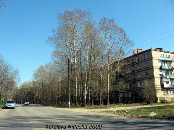 город Собинка Рабочий проезд в Собинском районе Владимирской области фото vgv