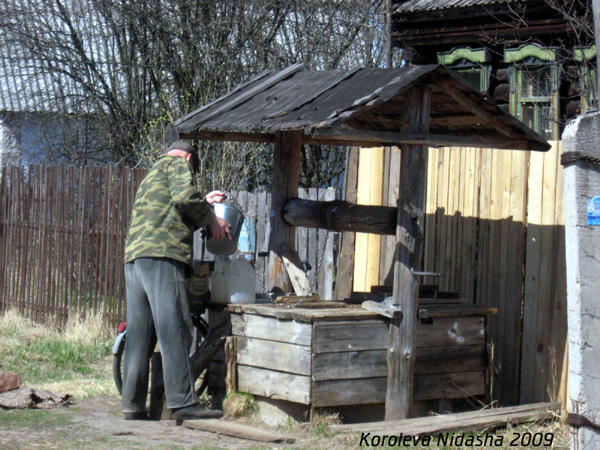 Колодец у дома 3 по ул. Ржавской в Собинском районе Владимирской области фото vgv