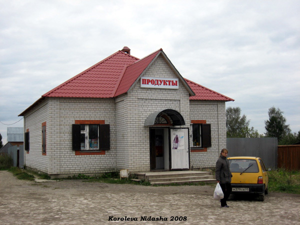 магазин Продукты на Лесной 25а в Лакинске в Собинском районе Владимирской области фото vgv