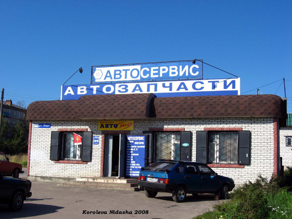 автозапчсти, автосервис Авто мир в Собинском районе Владимирской области фото vgv