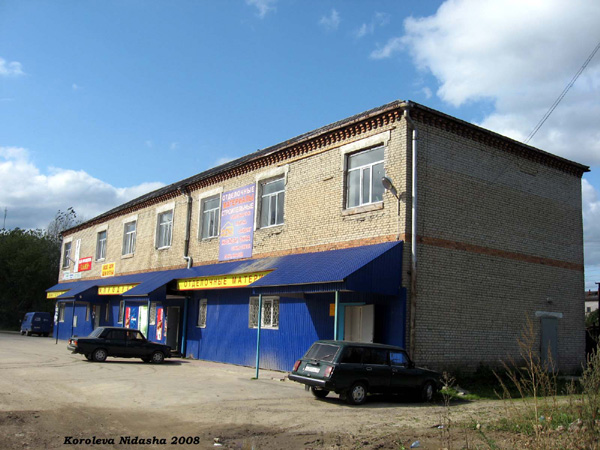 магазин продуктов Нива1 на Мира 41 в Лакинске в Собинском районе Владимирской области фото vgv