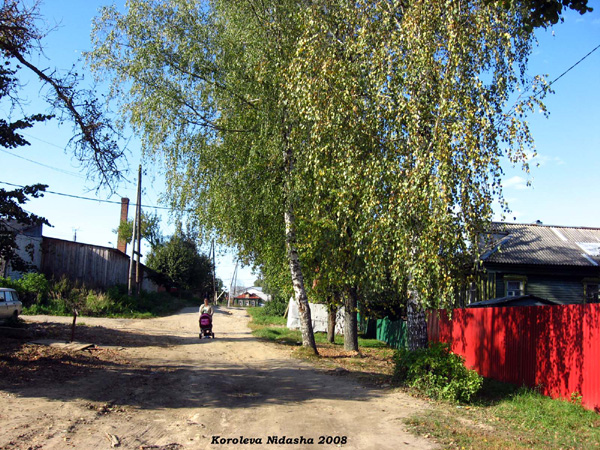 город Лакинск Спортивный переулок в Собинском районе Владимирской области фото vgv