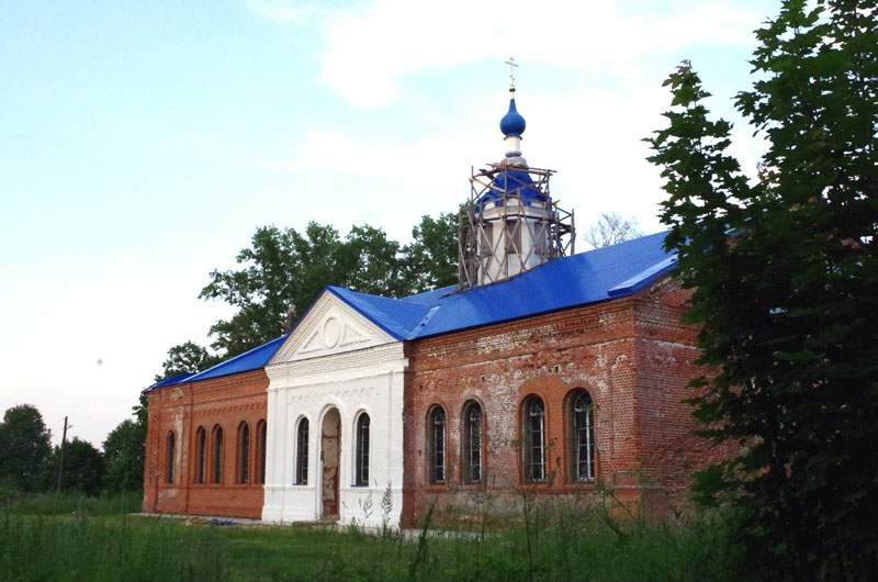 Покровская церковь 1871 г. в Собинском районе Владимирской области фото vgv