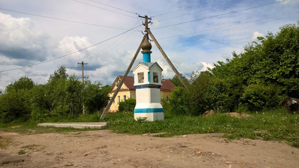 Часовня в деревне Пестерюгино в Собинском районе Владимирской области фото vgv
