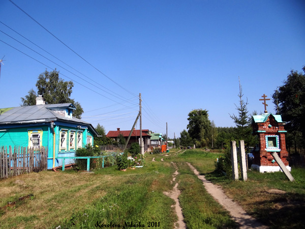 Неизвестная часовня в деревне Рылово в Собинском районе Владимирской области фото vgv