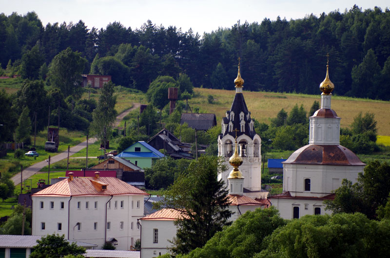 Покровская надвратная церковь 1763г. в Собинском районе Владимирской области фото vgv
