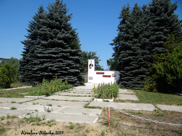 Памятник погибшим в годы ВОВ 1941 - 1945гг. в Собинском районе Владимирской области фото vgv