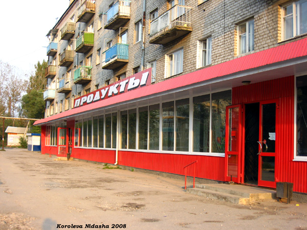 магазин Продукты на Коммунистической 6 в Судогодском районе Владимирской области фото vgv
