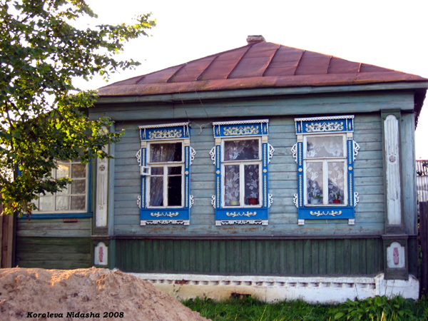 деревянные наличники на улице Краснознаменная дом 36 в Судогодском районе Владимирской области фото vgv