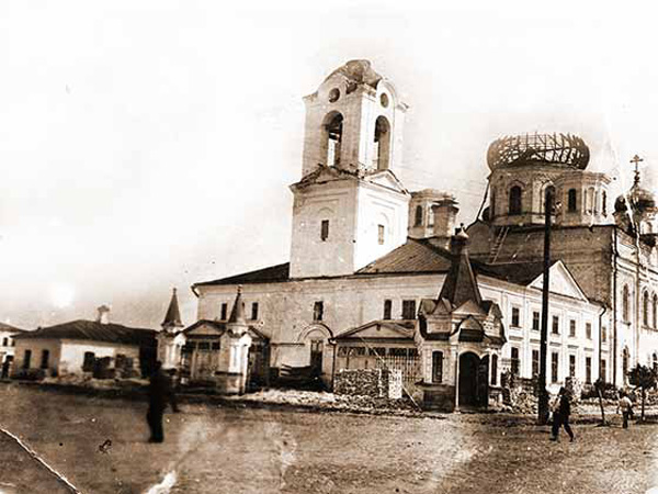 Разрушение Екатеринского собора 1959 г. в Судогодском районе Владимирской области фото vgv