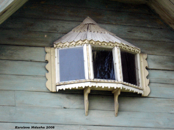 деревянные наличники и элементы отделки здания в Судогодском районе Владимирской области фото vgv