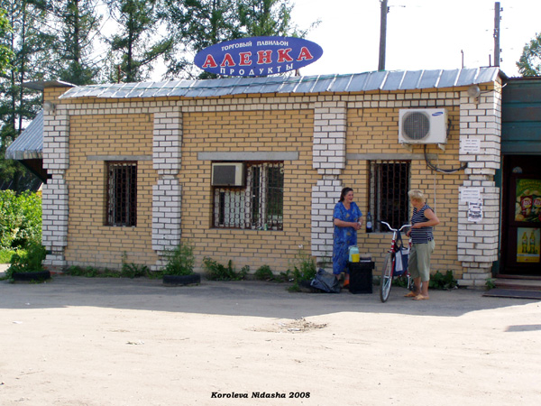магазин Аленка в Бараках в Судогодском районе Владимирской области фото vgv