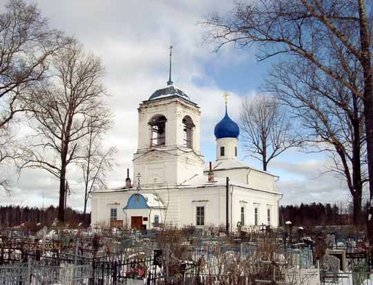 кладбище в селе Спас-Беседы в Судогодском районе Владимирской области фото vgv