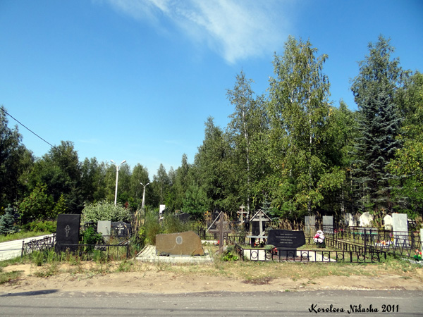 Владимирское городское кладбище Улыбышево в Судогодском районе Владимирской области фото vgv