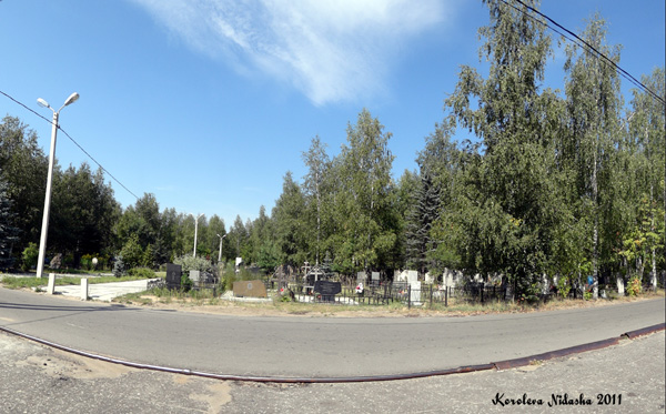 Владимирское городское кладбище Улыбышево в Судогодском районе Владимирской области фото vgv