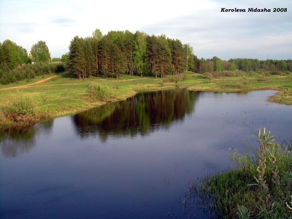 река Войнинга у села Чамерево в Судогодском районе Владимирской области фото vgv