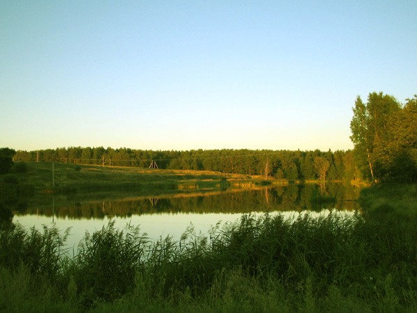 озеро в п. Вяткино в Судогодском районе Владимирской области фото vgv