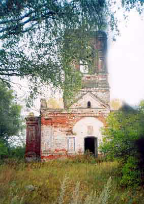 храм Иоанна Богослова в Судогодском районе Владимирской области фото vgv