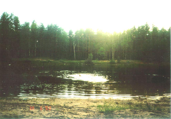 пруд в поселке Красный Богатырь в Судогодском районе Владимирской области фото vgv