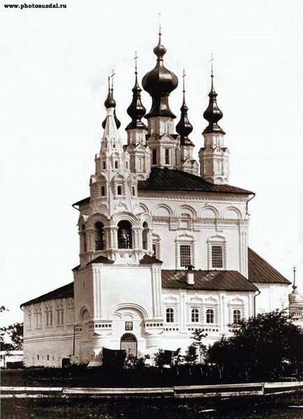 Александровский монастырь фото нач. 20-го века в Суздальском районе Владимирской области фото vgv