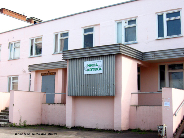 Наша аптека N 54 в Суздальском районе Владимирской области фото vgv