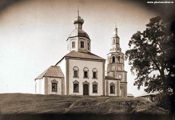 Ильинская церковь фото начало 20-го века в Суздальском районе Владимирской области фото vgv