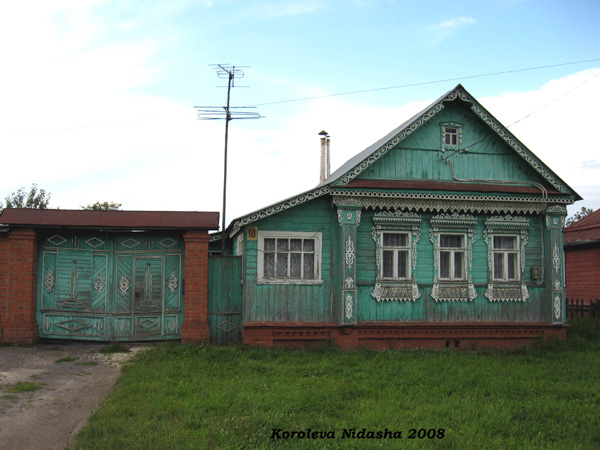 деревянные наличники 10 дома по улице Колхозная в Суздале в Суздальском районе Владимирской области фото vgv