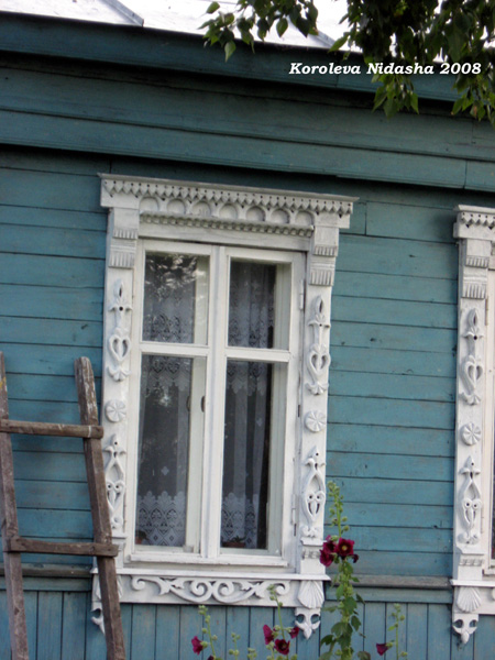 деревянные наличники на Колхозной 33 в Суздале в Суздальском районе Владимирской области фото vgv
