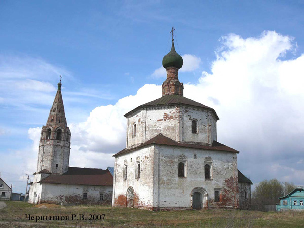 Церковь Воздвижения Креста Господня 1696 г. в Суздальском районе Владимирской области фото vgv
