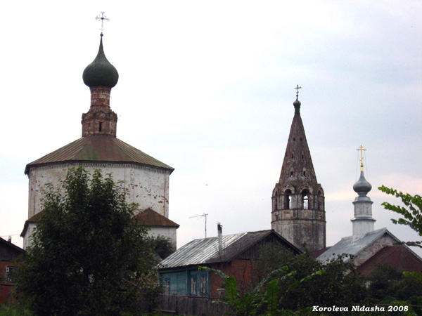 Церковь Воздвижения Креста Господня 1696 г. в Суздальском районе Владимирской области фото vgv