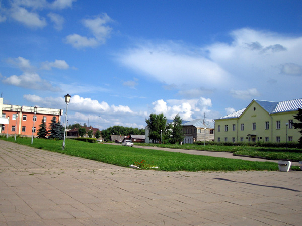 город Суздаль Красная площадь в Суздальском районе Владимирской области фото vgv