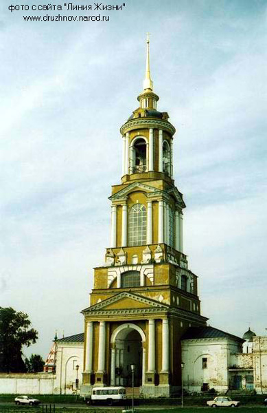 Преподобенская колокольня (1813-1819 гг.) в Суздальском районе Владимирской области фото vgv