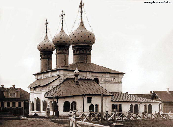 Ризоположенский монастырь начало 20-го века в Суздальском районе Владимирской области фото vgv