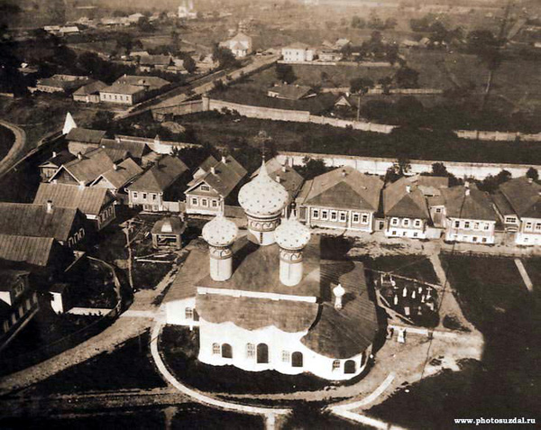 Ризоположенский монастырь начало 20-го века в Суздальском районе Владимирской области фото vgv