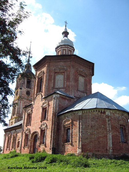 Борисоглебская церковь 1749 г. в Суздальском районе Владимирской области фото vgv