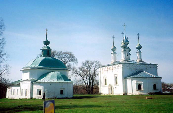 Входо - Иерусалимская церковь (1707 год) в Суздальском районе Владимирской области фото vgv