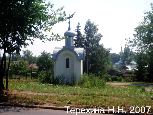 неизвестная часовня на ул.Крупской в Суздальском районе Владимирской области фото vgv