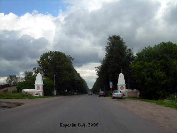 Южная и Северная заставы на въездах в Суздаль в Суздальском районе Владимирской области фото vgv