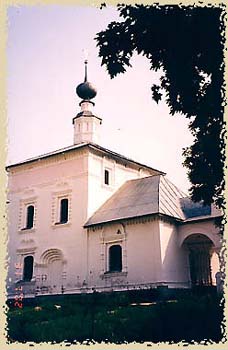 Знаменская церковь (1749) в Суздальском районе Владимирской области фото vgv