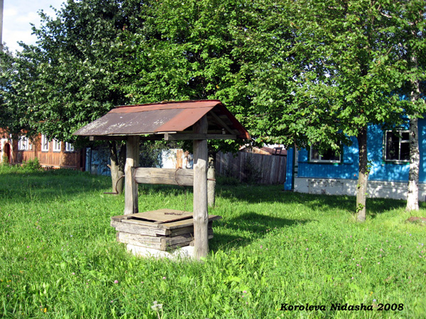 колодец на Михайловской в Михалях в Суздальском районе Владимирской области фото vgv