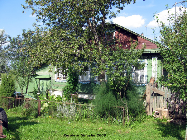 резной карниз дома в Суздальском районе Владимирской области фото vgv