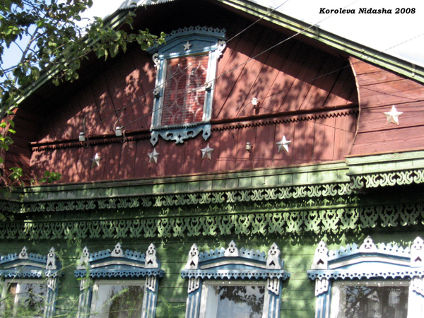 резной карниз дома в Суздальском районе Владимирской области фото vgv